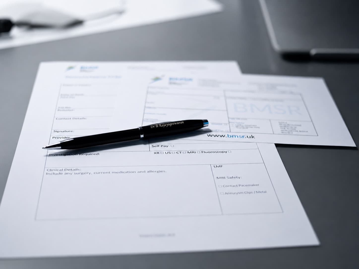 Homepage Reassurance — Referral Forms